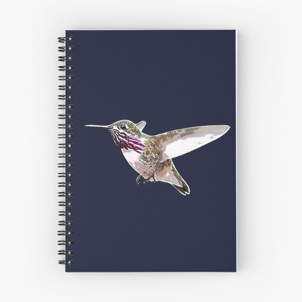 Item preview, Calliope Hummingbird White Alternate Design  designed and sold by designsasstultd.