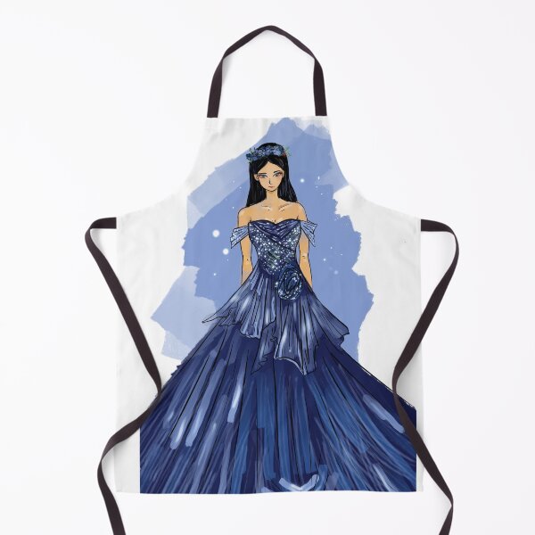 Artikelvorschau, Prinzessin blau gewachsen Mode-Illustration entworfen und verkauft von tenkenryujin.