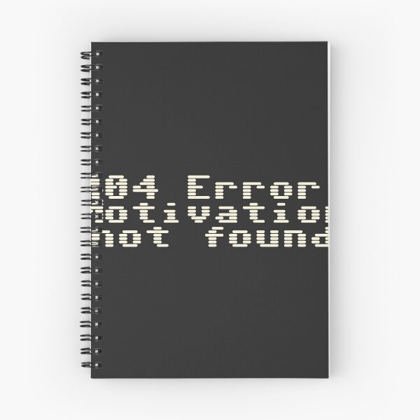 Item preview, 404 Error: Motivation not found designed and sold by Ninjacatoff.