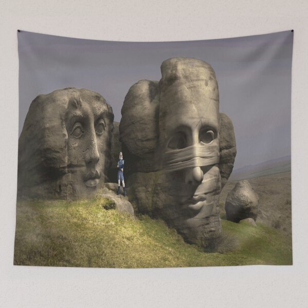 Item preview, FACES OF STONE Pop Art designed and sold by Bruce ALMIGHTY Baker.
