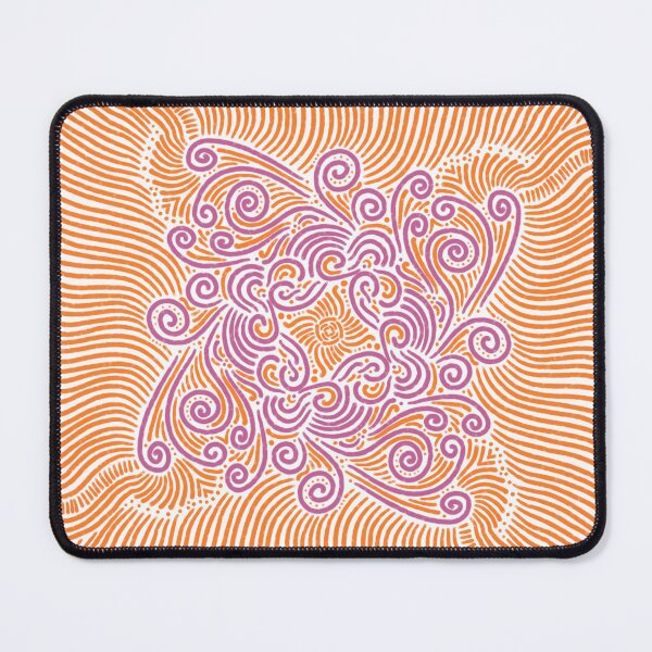Item preview, Swirl in Orange designed and sold by Pixiiifish.