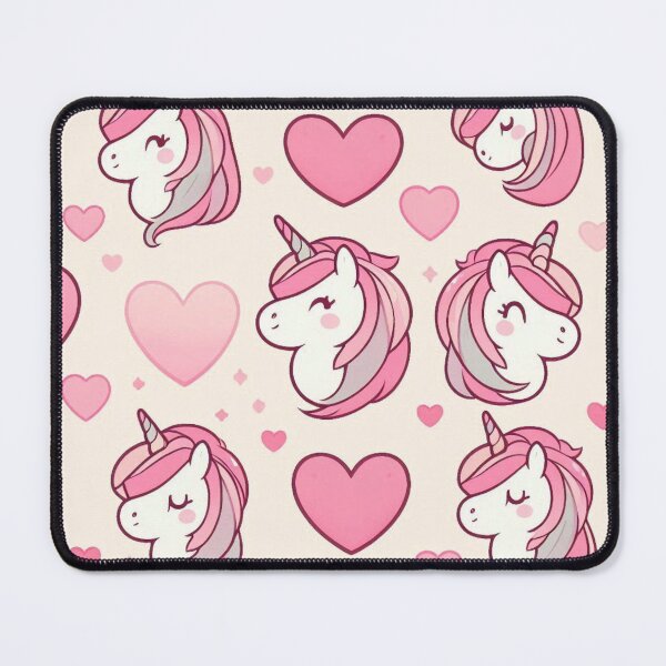 Item preview, Whimsical Unicorn and Heart Design designed and sold by Furbulous Faces.