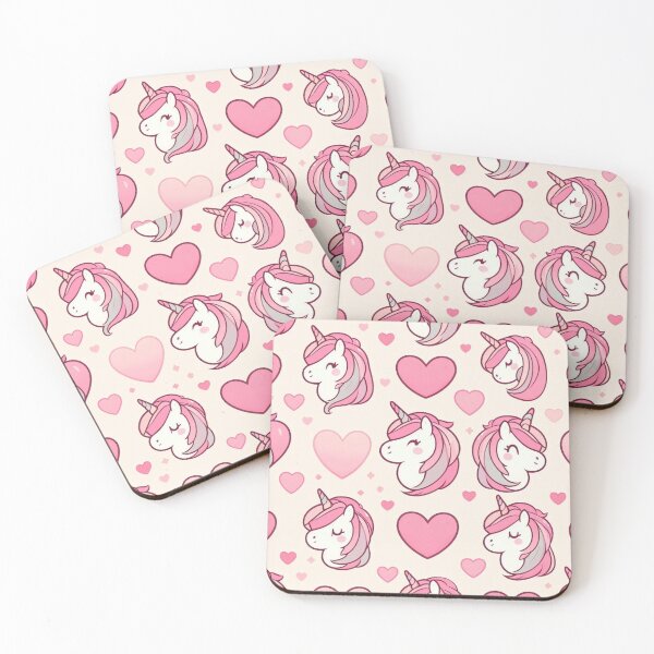 Item preview, Whimsical Unicorn and Heart Design designed and sold by Furbulous Faces.