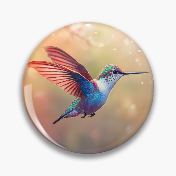 Item preview, Enchanting Hummingbird and Spring Blossoms  designed and sold by MargaretWiktor.