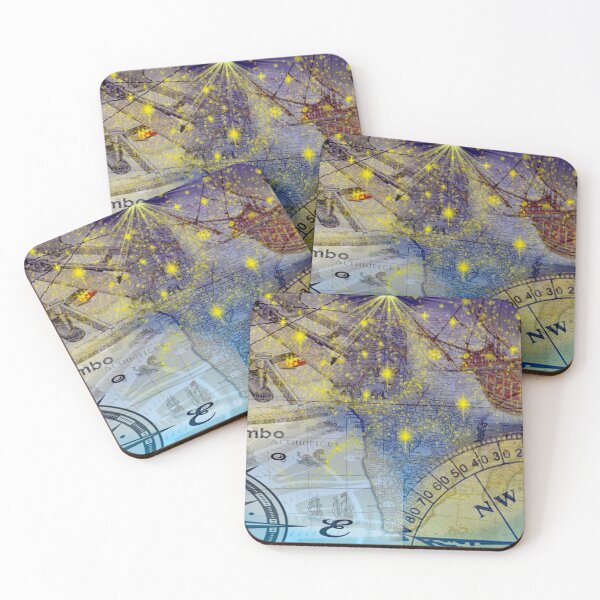 Item preview, Illustration of geographical fantasy designed and sold by manoloshoping.