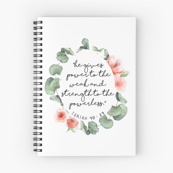 Item preview, Isaiah 40:29 white designed and sold by ReVivingHoPe.