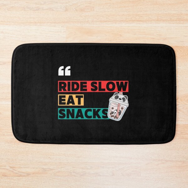 Item preview, Ride Slow Eat Snacks Panda designed and sold by Shirtinho Store.
