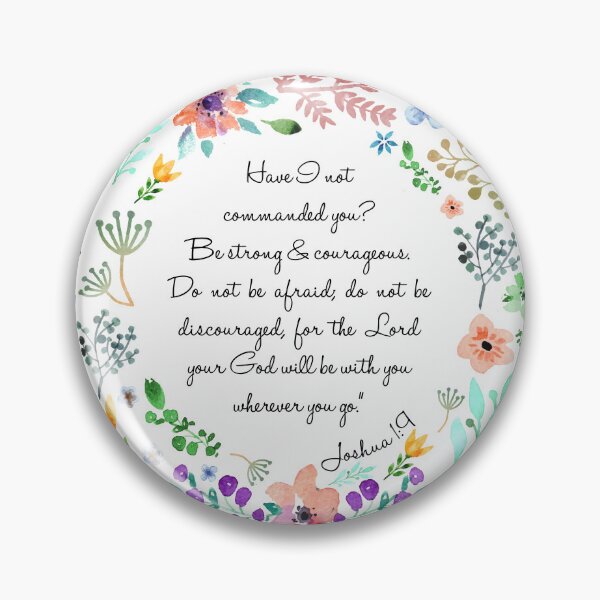Item preview, Joshua 1:9 designed and sold by ReVivingHoPe.