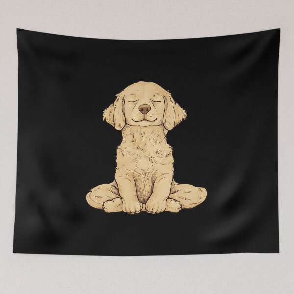 Item preview, Dog Yoga Doga Golden Retriever for dog lovers designed and sold by Golden-Heaven.