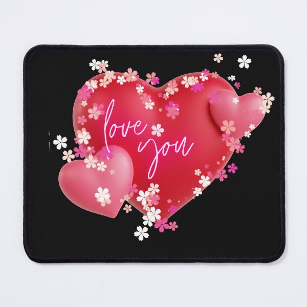 Item preview, Heart and flowers - love you designed and sold by MGfashionnew.