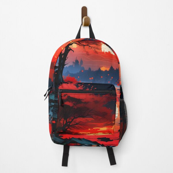 Item preview, Asian Sunset Landscape Mystical Nature Scenery designed and sold by Abdu  Innovations.