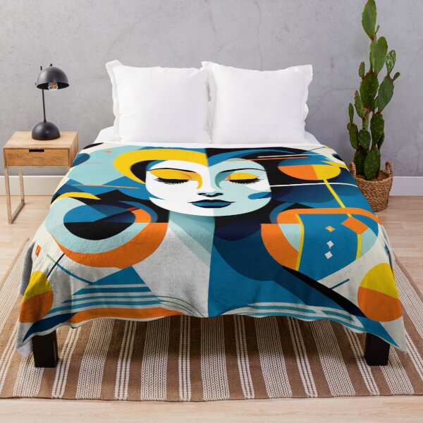 Item preview, Glamorous Woman in Artistic Bauhaus Style designed and sold by LCPcreations.