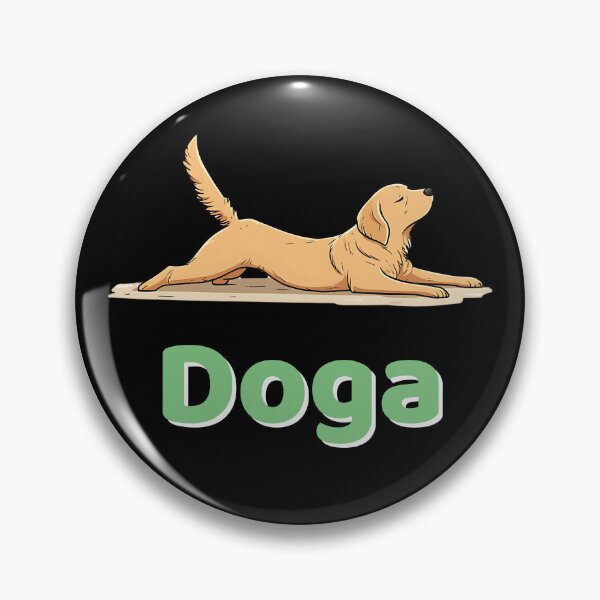 Item preview, Doga Golden Retriever Dog Yoga designed and sold by Golden-Heaven.
