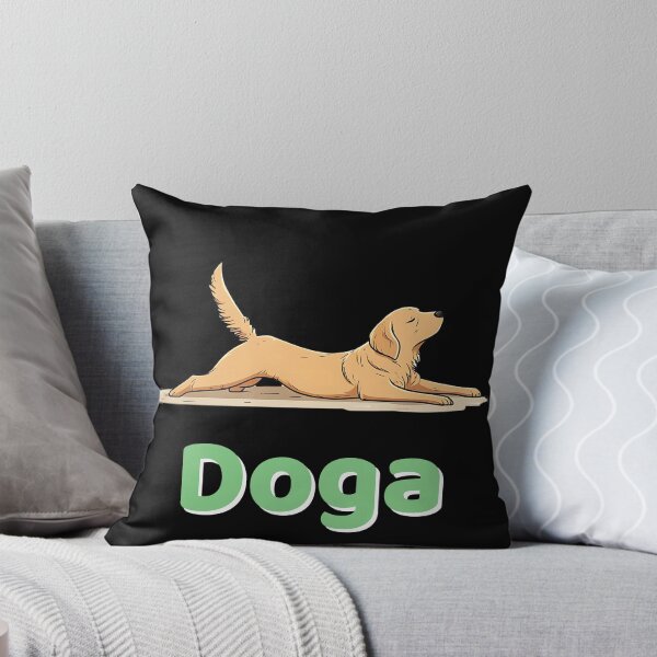 Item preview, Doga Golden Retriever Dog Yoga designed and sold by Golden-Heaven.