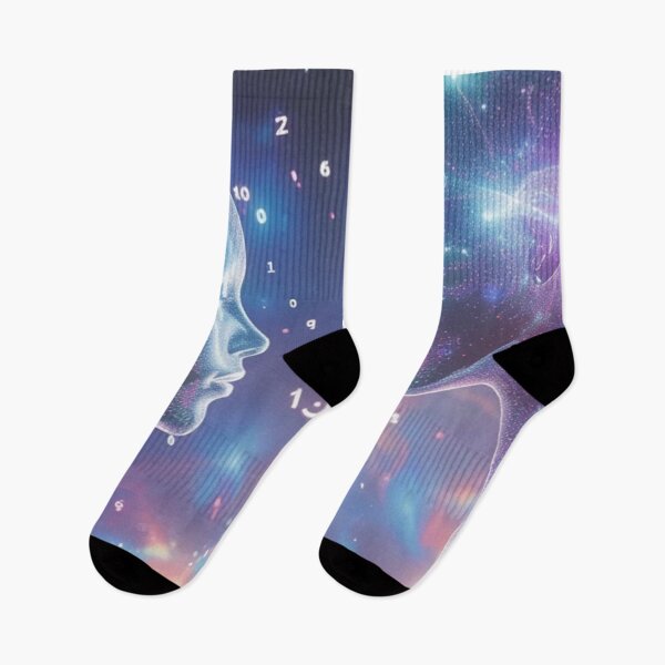 Item preview, Quantum Embrace: Cosmic Beings designed and sold by eXtraHumans.