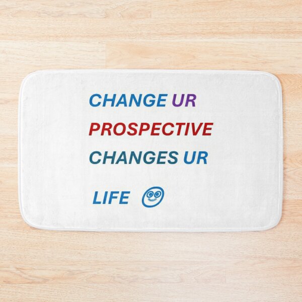 Item preview, CHANGE UR PROSPECTIVE CHANGES UR LIFE with a smile designed and sold by Artqween .