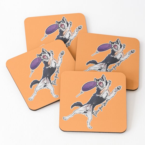 Item preview, Hanako the Mutt - Follow Your Dreams designed and sold by Sparklepupfaeri.