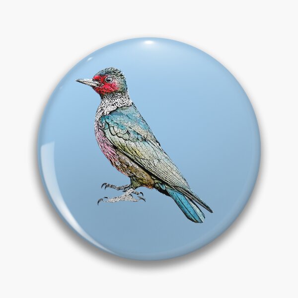 Item preview, Lewis’s Woodpecker Black Alternate Design  designed and sold by designsasstultd.