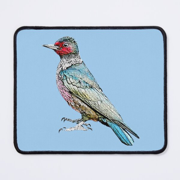 Item preview, Lewis’s Woodpecker Black Alternate Design designed and sold by designsasstultd.