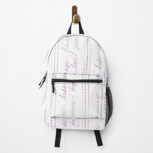 Item preview, Handwritten Encouragement - vertical stripe - rainbow designed and sold by Tucci-designs.