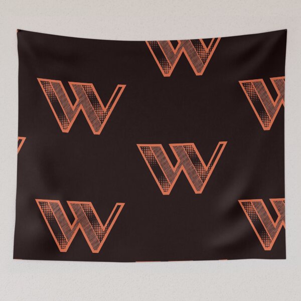 Item preview, Modern Vintage Monogram Initial Letter W designed and sold by Lartheviking.