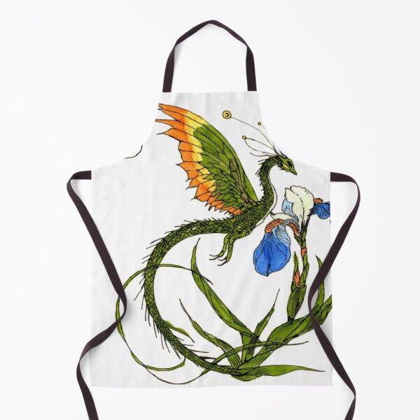 Item preview, Peacock Iris Dragon designed and sold by Scribbles & Doodles by Jinx.