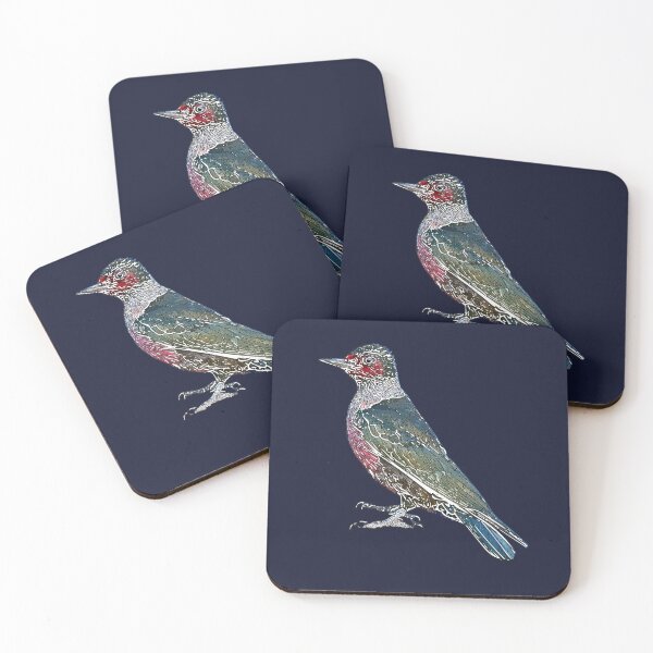 Item preview, Lewis’s Woodpecker White Alternate Design  designed and sold by designsasstultd.