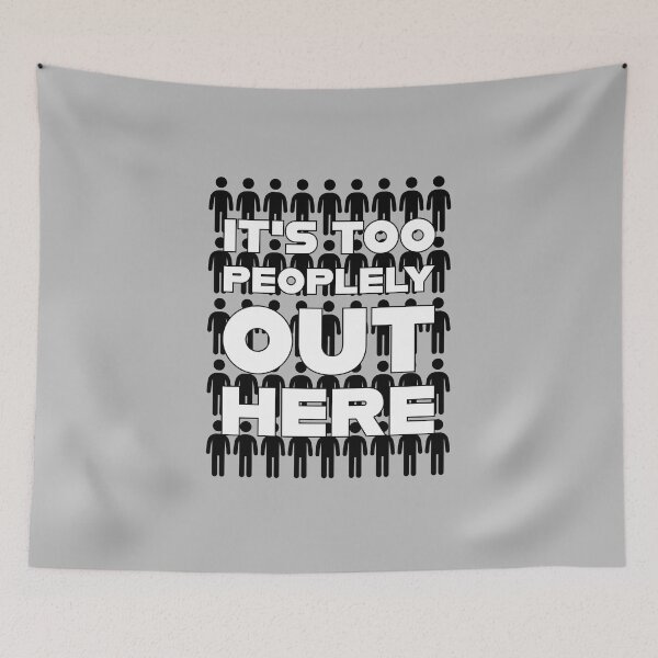 Item preview, Too peoplely out here 01 designed and sold by ClanRaeDesign.