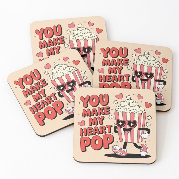 Item preview, Popcorn - You Make My Heart Pop designed and sold by 123ks.
