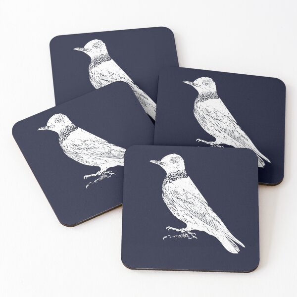 Item preview, Lewis’s Woodpecker White Design  designed and sold by designsasstultd.