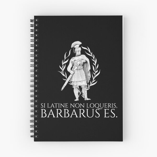 Item preview, Classical Latin - Si Latine Non Loqueris, Barbarus Es - Ancient Rome designed and sold by Styrman.