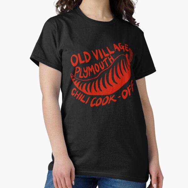 Old Village Chili Cook Off (red design) Classic T-Shirt