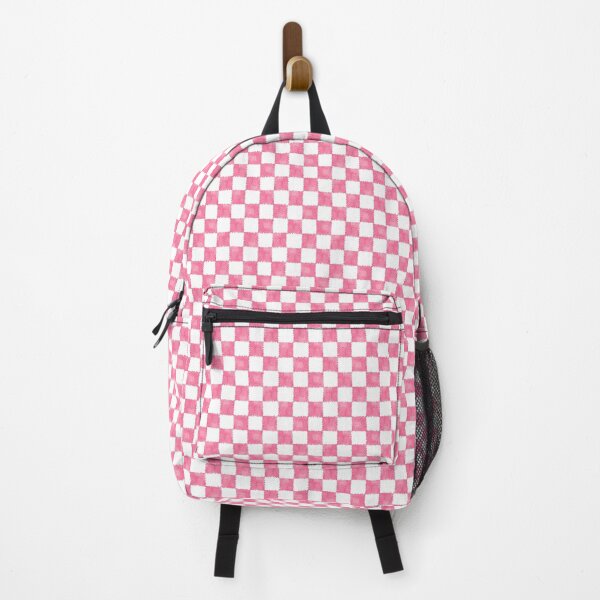 Item preview, Pink And White Watercolor Check Pattern designed and sold by QuestingPixel.