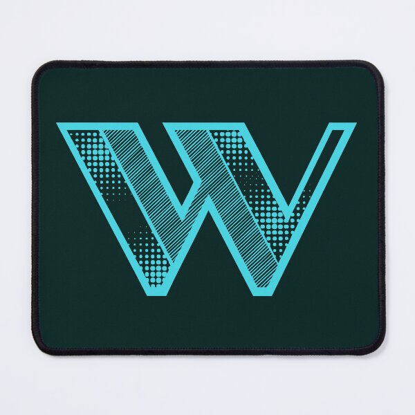 Item preview, Modern Vintage Monogram Initial Letter W designed and sold by Lartheviking.