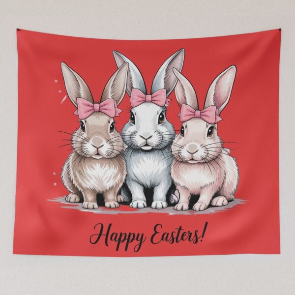 Item preview, Bunnies - Happy Easter designed and sold by 123ks.