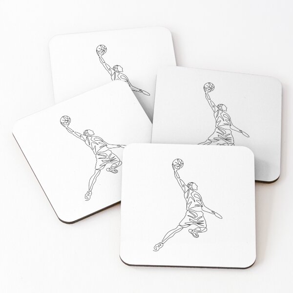 Item preview, Arte de línea de baloncesto designed and sold by dani-designs04.