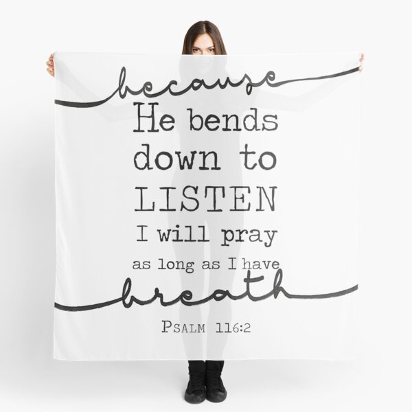 Item preview, Psalm 116:2 designed and sold by ReVivingHoPe.