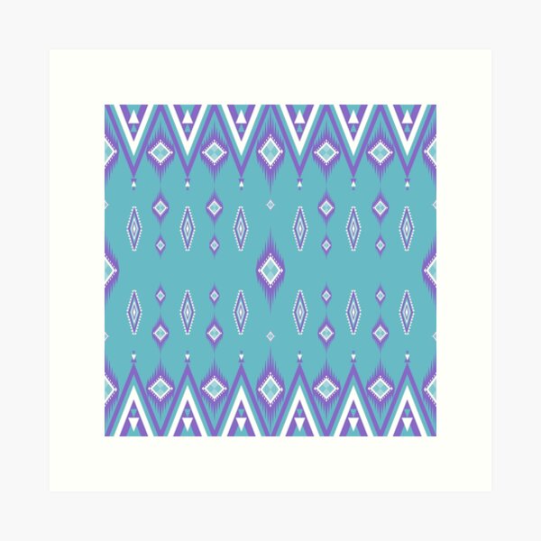 Aperçu de l'œuvre Motif géométrique ethnique de style aztèque créée et vendue par Kreatienizta.