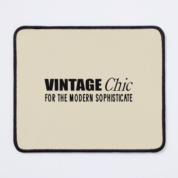 Item preview, Vintage Chic For The Modern Sophisticate typography gift for vintage style lovers designed and sold by trefail.