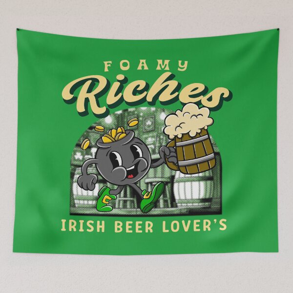 Item preview, Funny Pot of Gold with Beer : Irish Festival Pot of Gold and Beer designed and sold by ImaginarStore.