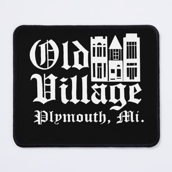 Item preview, Old Village Traditional White on black designed and sold by OldVillageMerch.