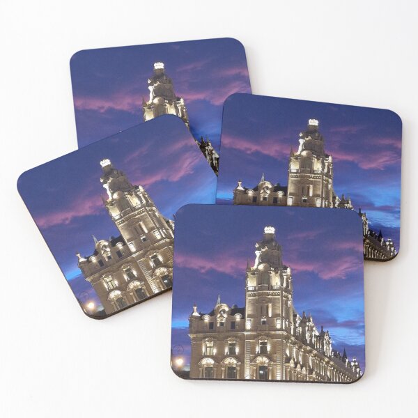 Item preview, Illuminated Matild Palace, Luxury Collection Hotel, Budapest at Dusk designed and sold by Gaboro.