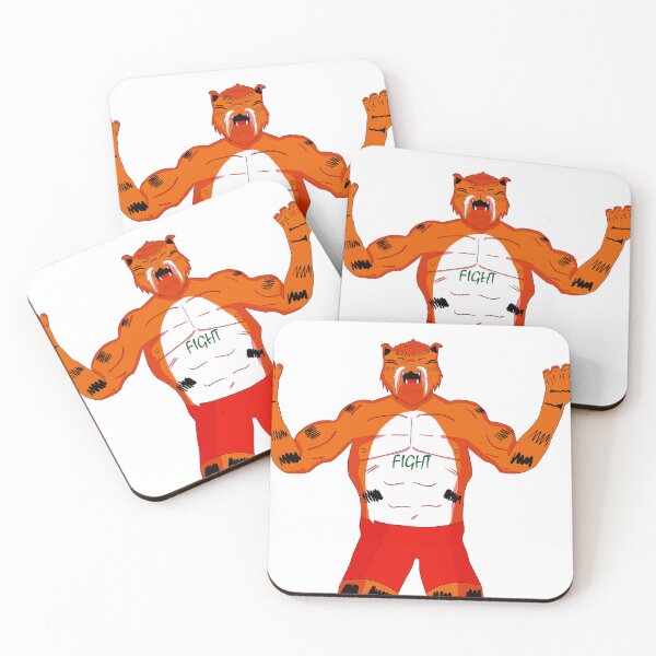 Item preview, MMA Fighter Tiger (King of Cats Rival) designed and sold by RedEyeWolf.