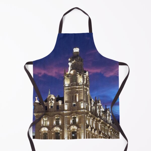 Item preview, Illuminated Matild Palace, Luxury Collection Hotel, Budapest at Dusk designed and sold by Gaboro.