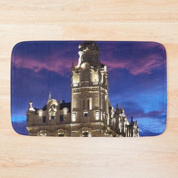 Item preview, Illuminated Matild Palace, Luxury Collection Hotel, Budapest at Dusk designed and sold by Gaboro.