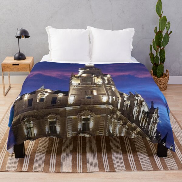 Item preview, Illuminated Matild Palace, Luxury Collection Hotel, Budapest at Dusk designed and sold by Gaboro.
