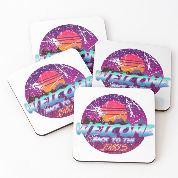 Item preview, Welcome Back to The 1980s designed and sold by VISUAL VORTEX GRAPHICS NO AI ART JUST REAL GRAPHIC DESIGN.