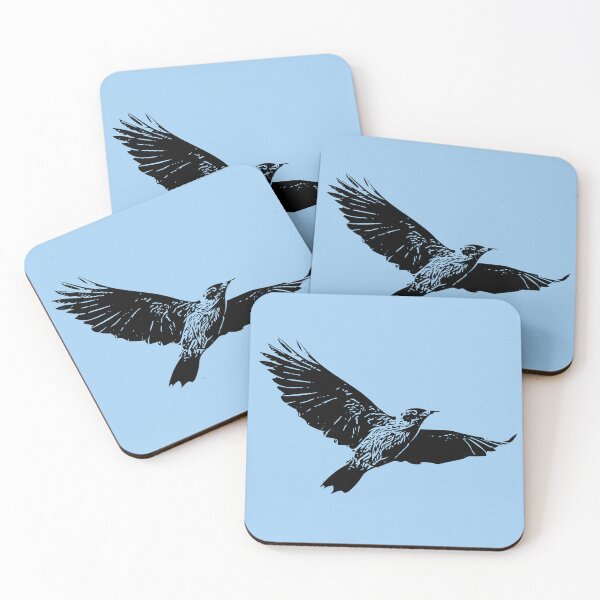 Item preview, Lewis’s Woodpecker Flying Black Design  designed and sold by designsasstultd.