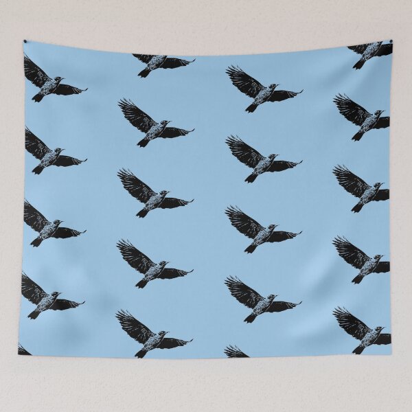 Item preview, Lewis’s Woodpecker Flying Black Design  designed and sold by designsasstultd.