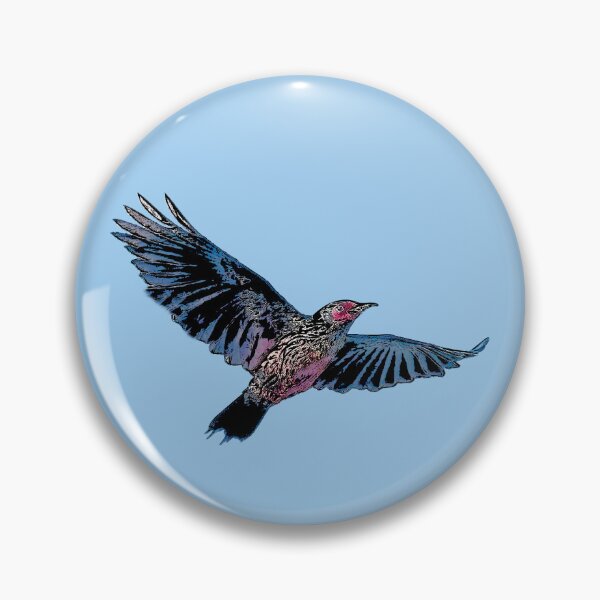 Item preview, Lewis’s Woodpecker Flying Black Alternate Design  designed and sold by designsasstultd.